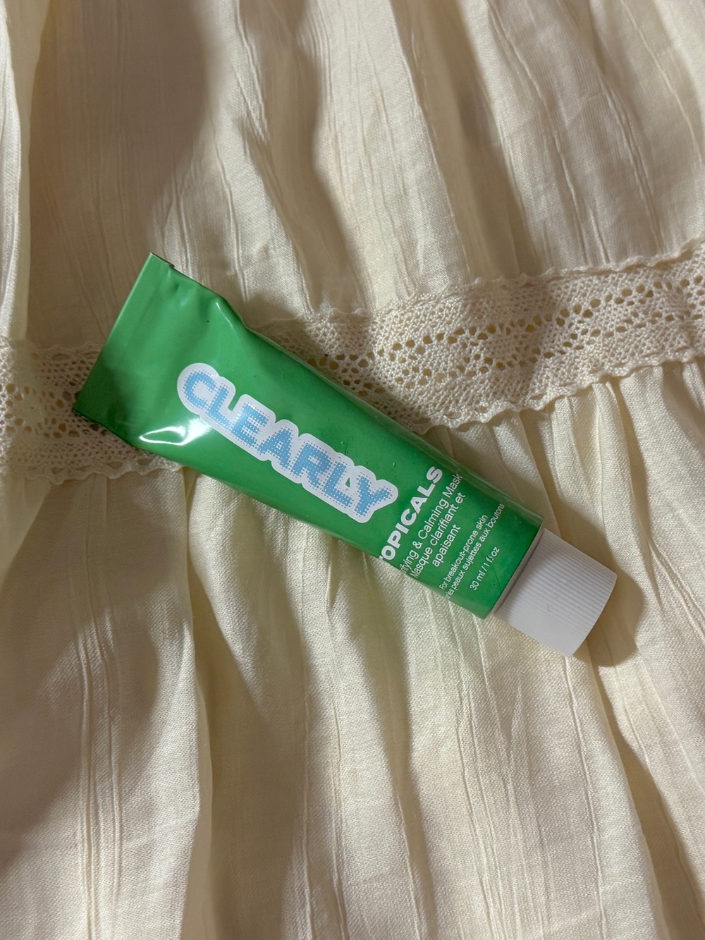 Topicals Clearly Azelaic Acid Clarifying Clay Fask Mask Lightly Used